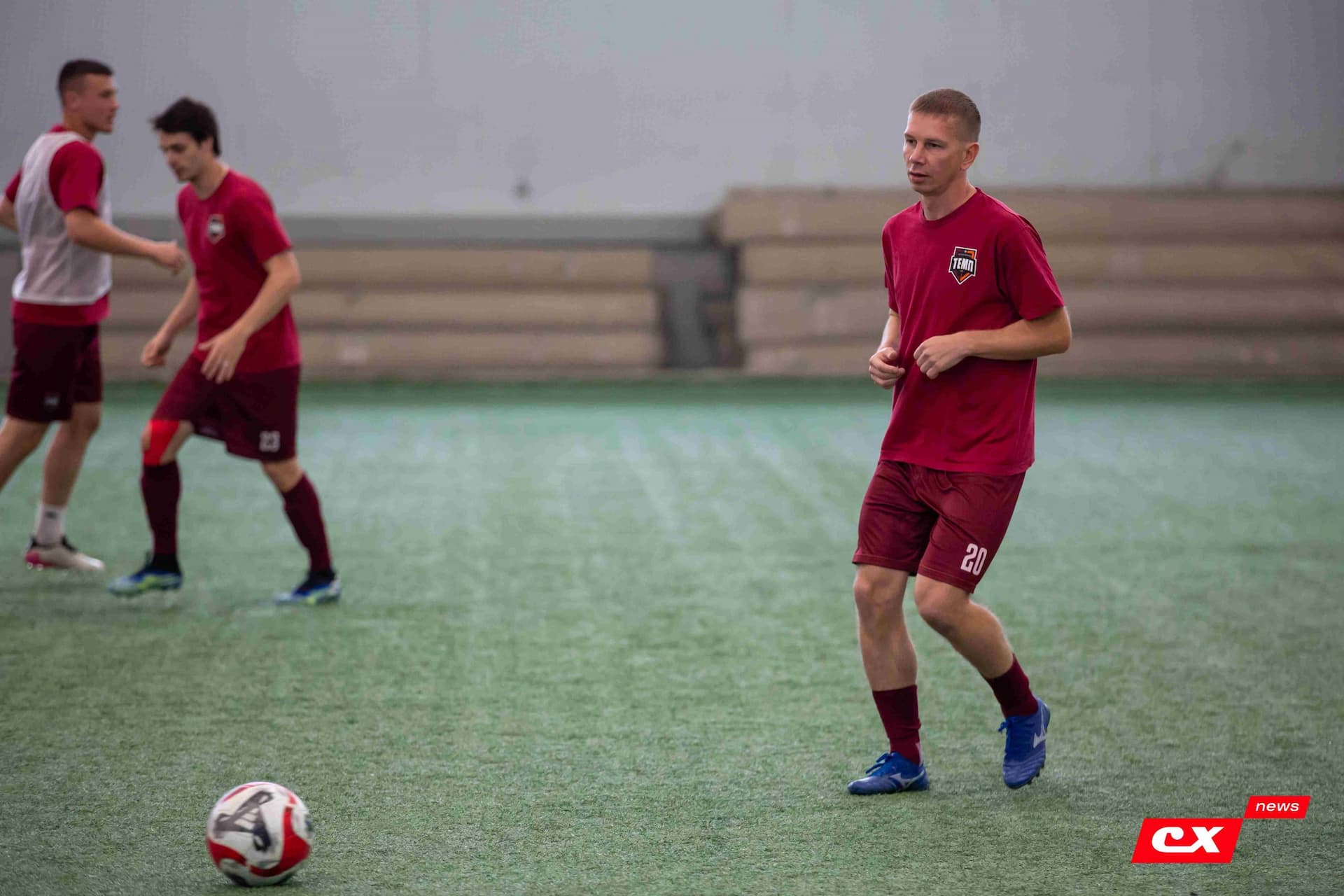 «Темп» 2:1 «Полимер». Третья лига. 21.06.2024. CX News — кадр 12