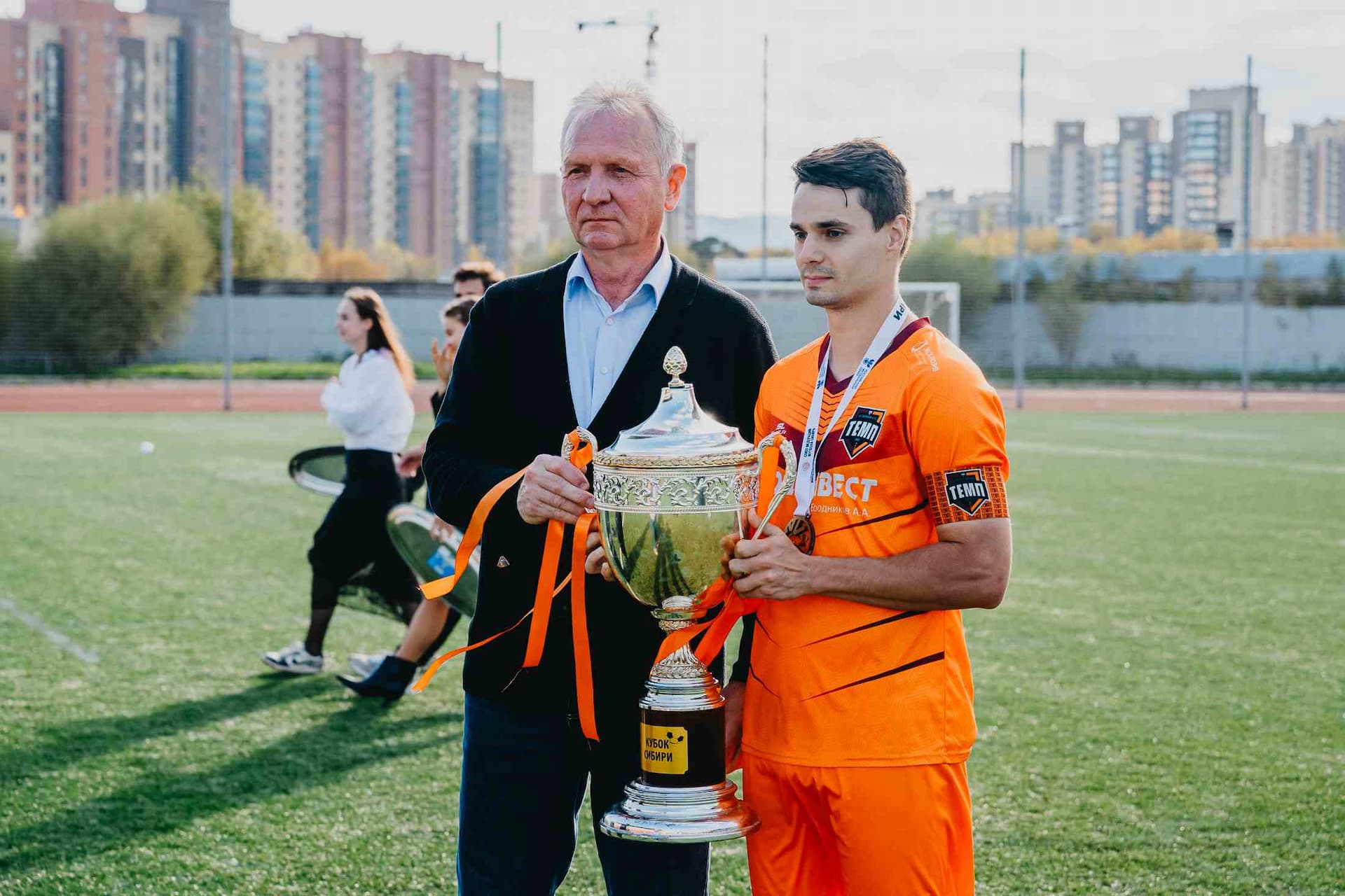 «Чита» 1:4 «Темп». Кубок Сибири. 20.09.2025. Дмитрий Поливода и Александр Чёрный — кадр 220