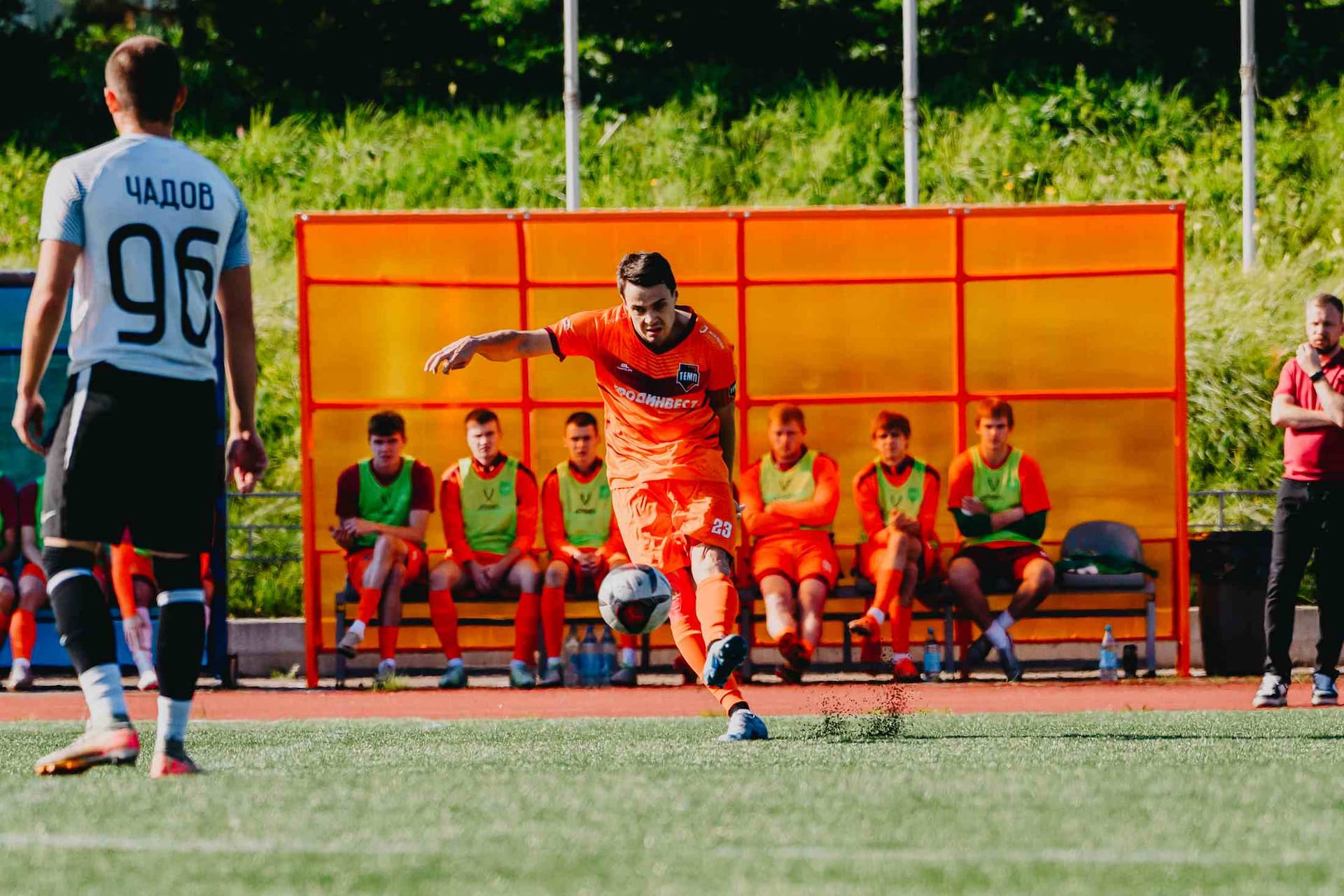 «Чита» 1:4 «Темп». Кубок Сибири. 20.09.2025. Дмитрий Поливода и Александр Чёрный — кадр 65