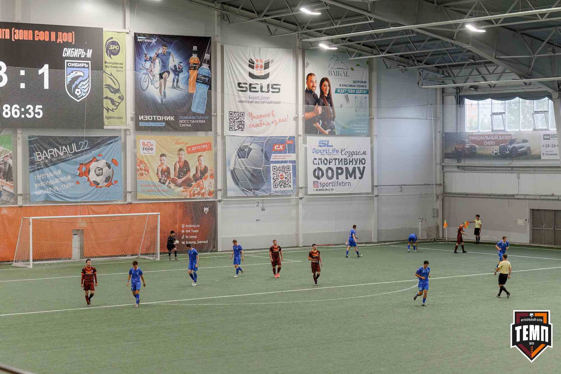«Темп» 4:1 «Сибирь-М». Третья лига. 22.06.2025 — кадр 239