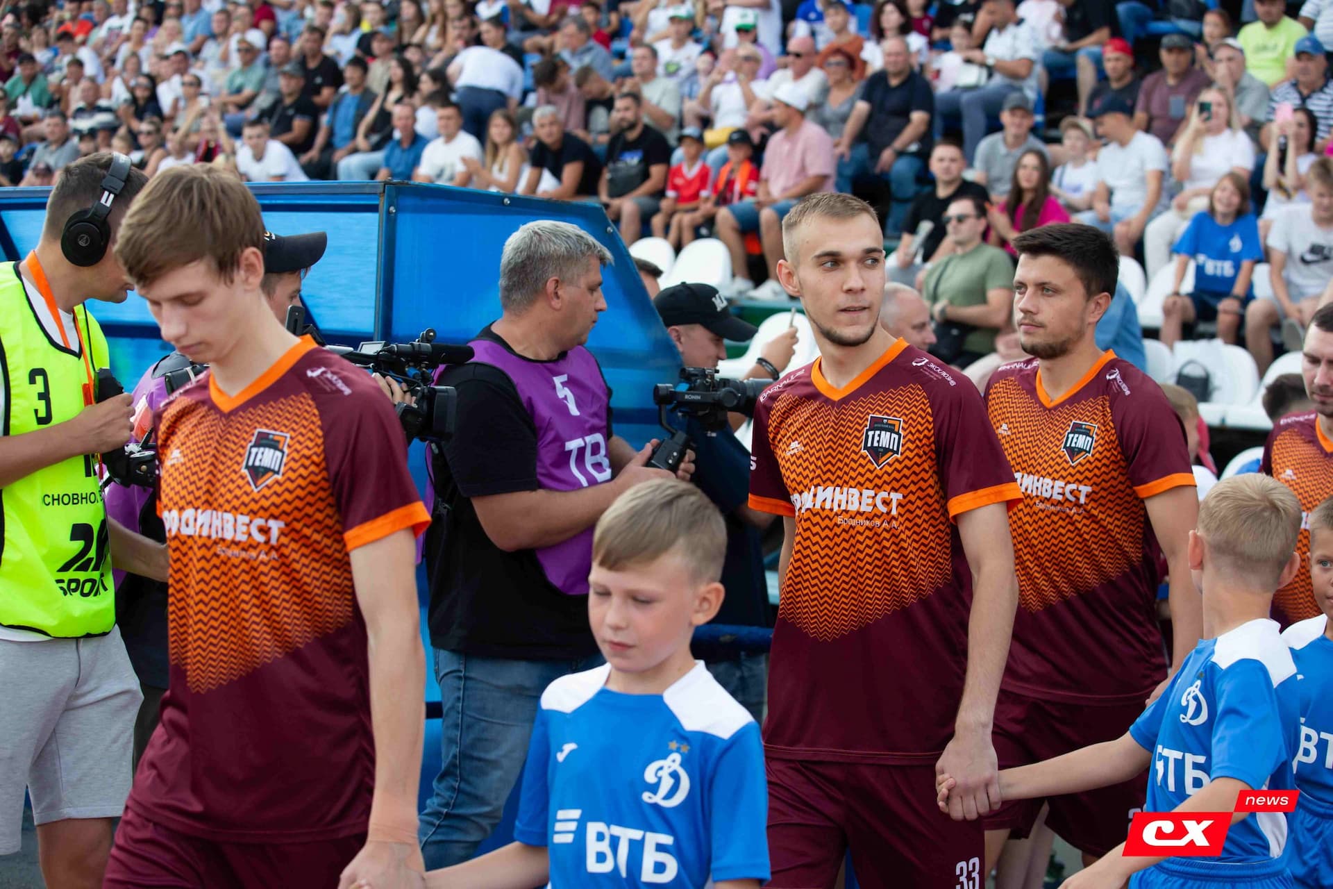 «Темп» 2:1 «Динамо-Барнаул». Fonbet Кубок России. 31.07.2024. CX News — кадр 151