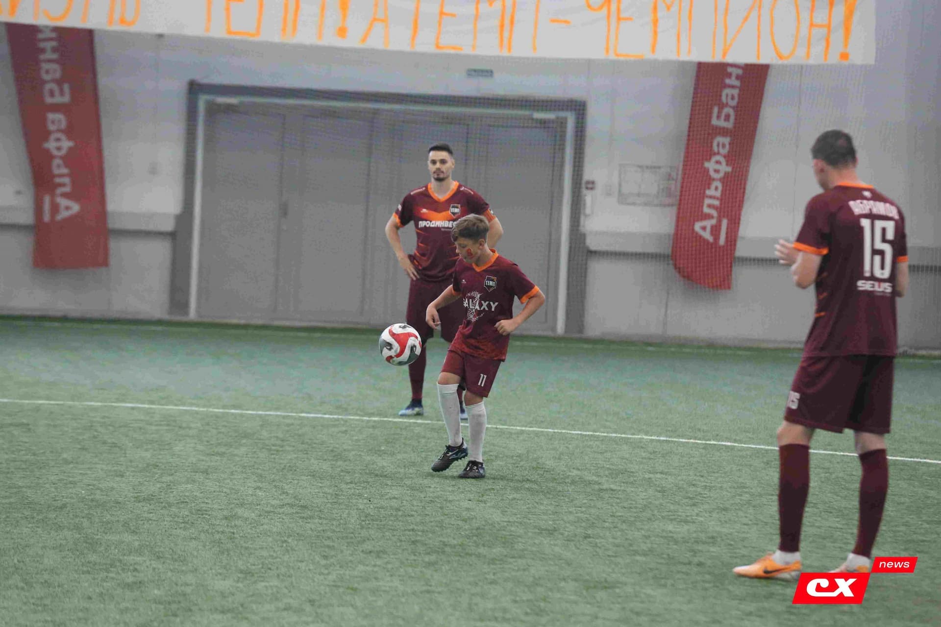 «Темп» 4:0 «Полимер». Третья лига. 20.06.2025. Владимир Мартынов («CX News») — кадр 113