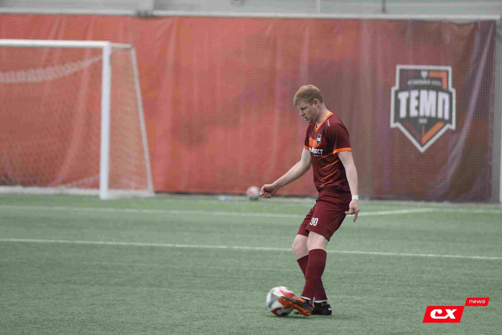 «Темп» 4:0 «Полимер». Третья лига. 20.06.2025. Владимир Мартынов («CX News») — кадр 122