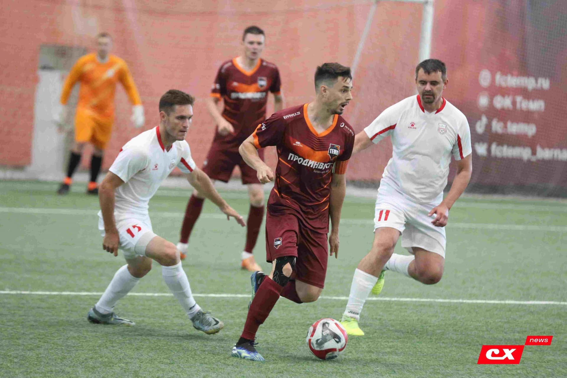 «Темп» 4:0 «Полимер». Третья лига. 20.06.2025. Владимир Мартынов («CX News») — кадр 145