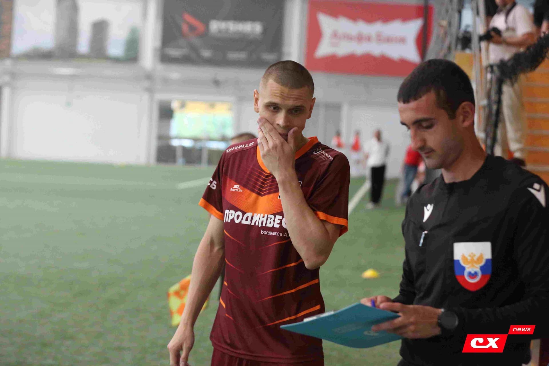 «Темп» 4:0 «Полимер». Третья лига. 20.06.2025. Владимир Мартынов («CX News») — кадр 185
