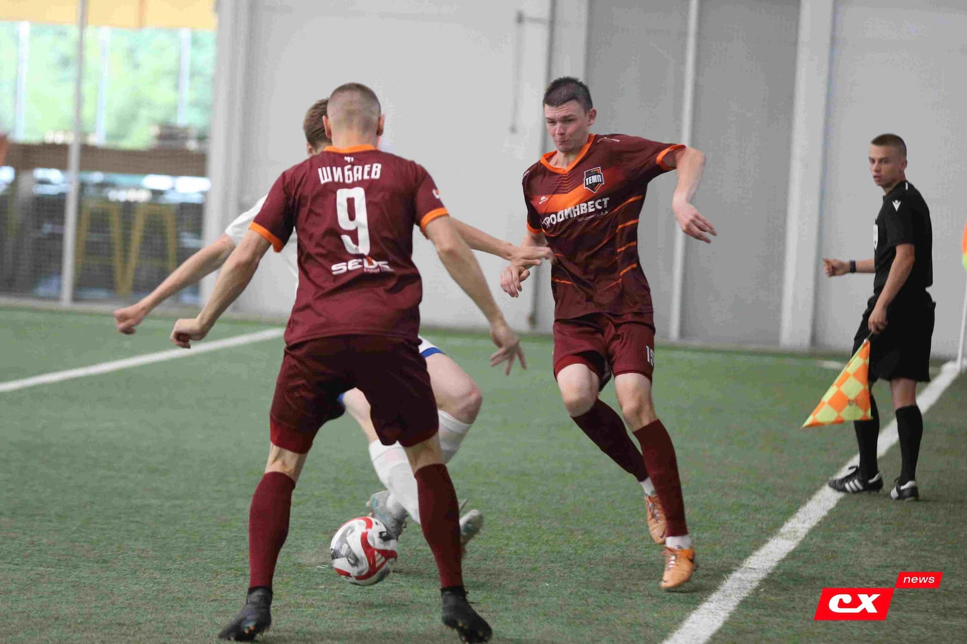 «Темп» 4:0 «Полимер». Третья лига. 20.06.2025. Владимир Мартынов («CX News») — кадр 190