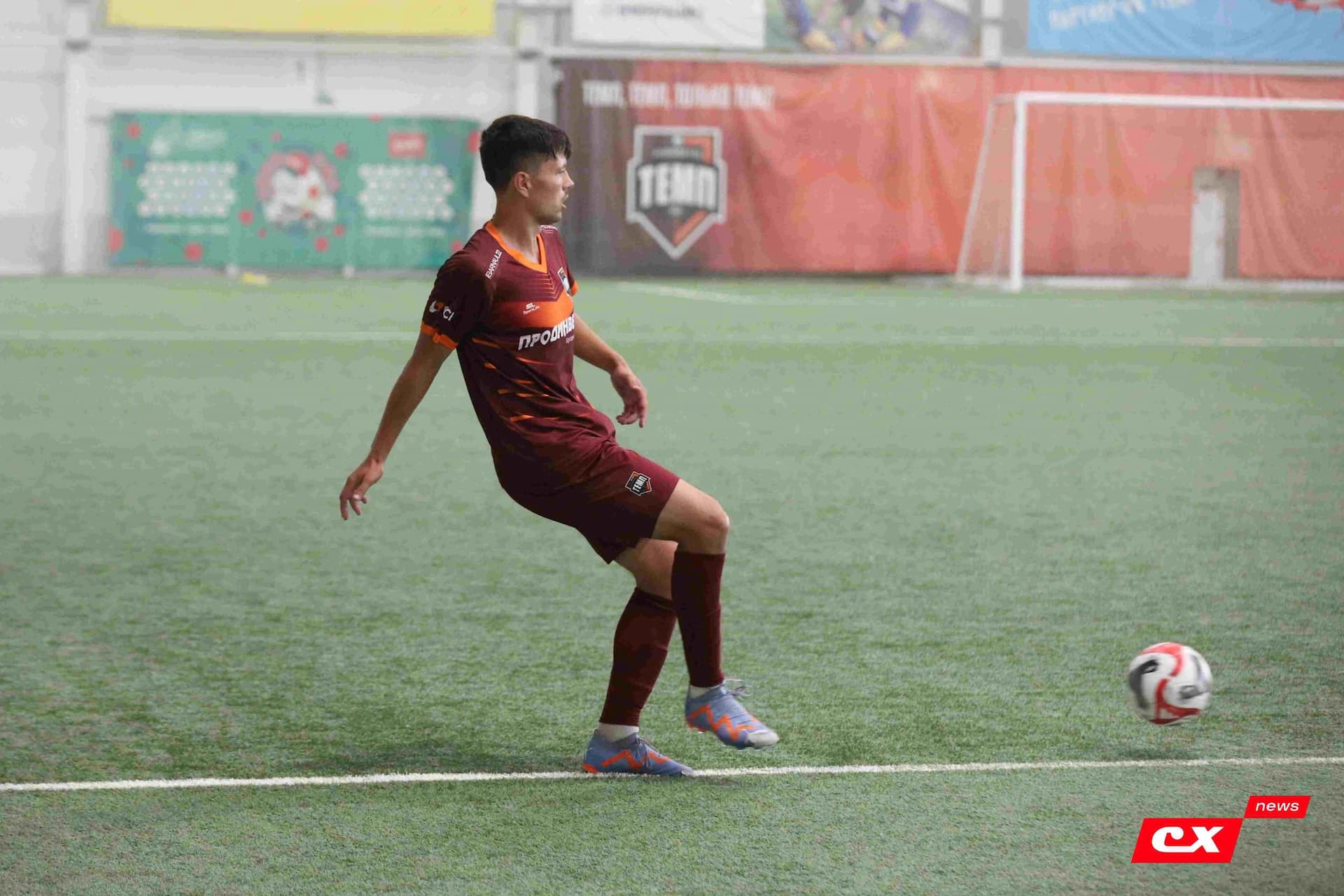 «Темп» 4:0 «Полимер». Третья лига. 20.06.2025. Владимир Мартынов («CX News») — кадр 200