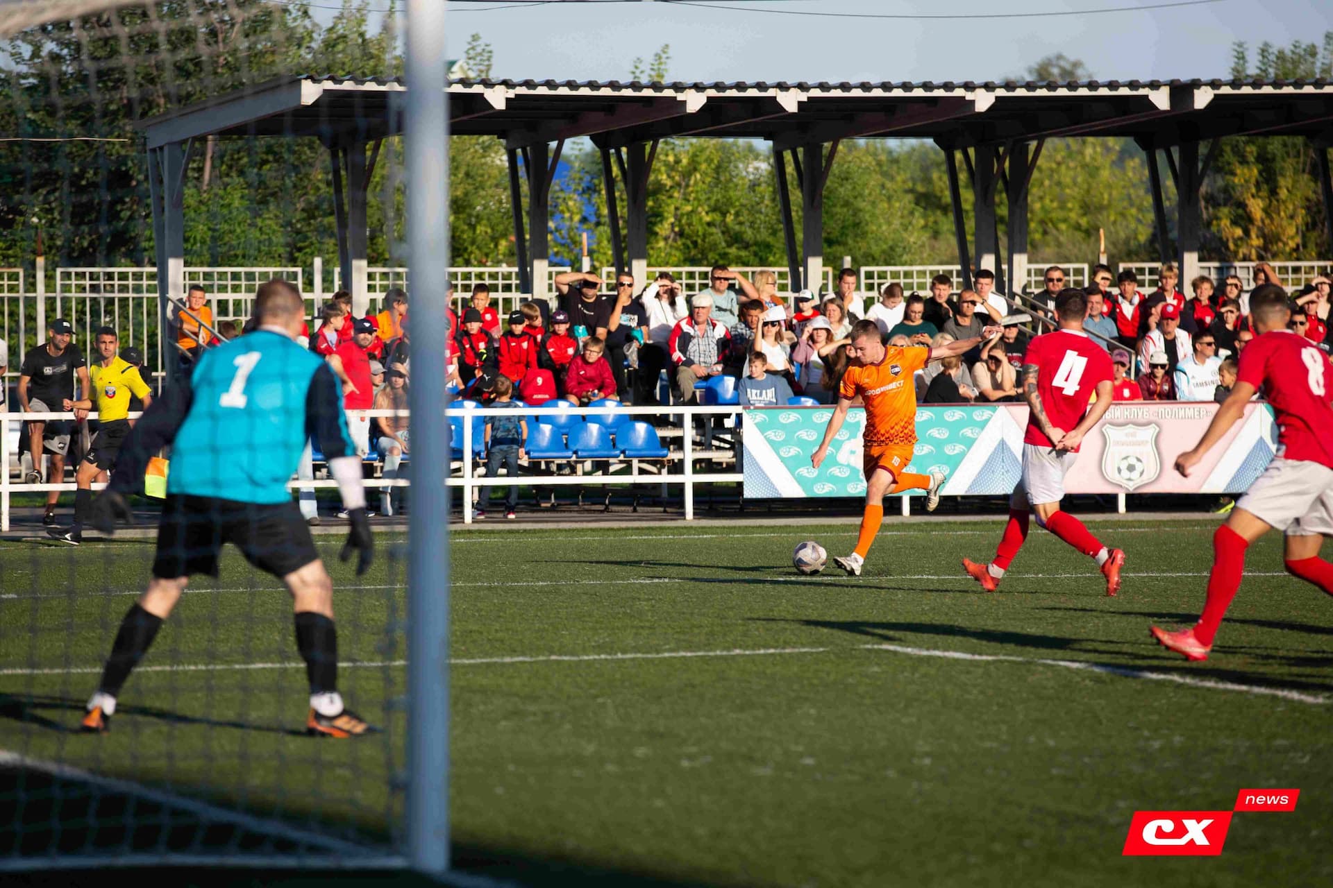 «Полимер» 0:1 «Темп». Третья лига. 16.08.2024. CX News — кадр 56