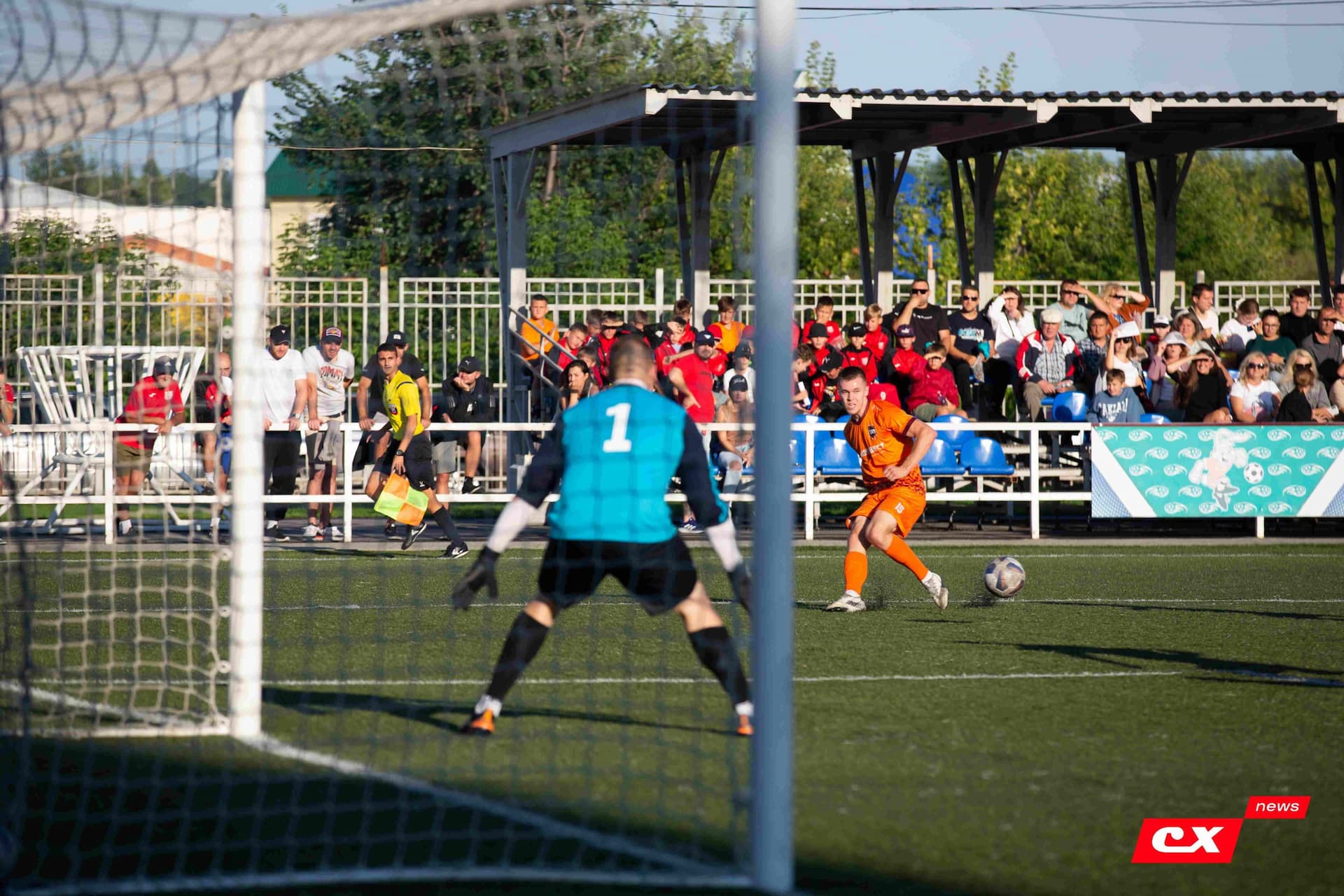 «Полимер» 0:1 «Темп». Третья лига. 16.08.2024. CX News — кадр 57