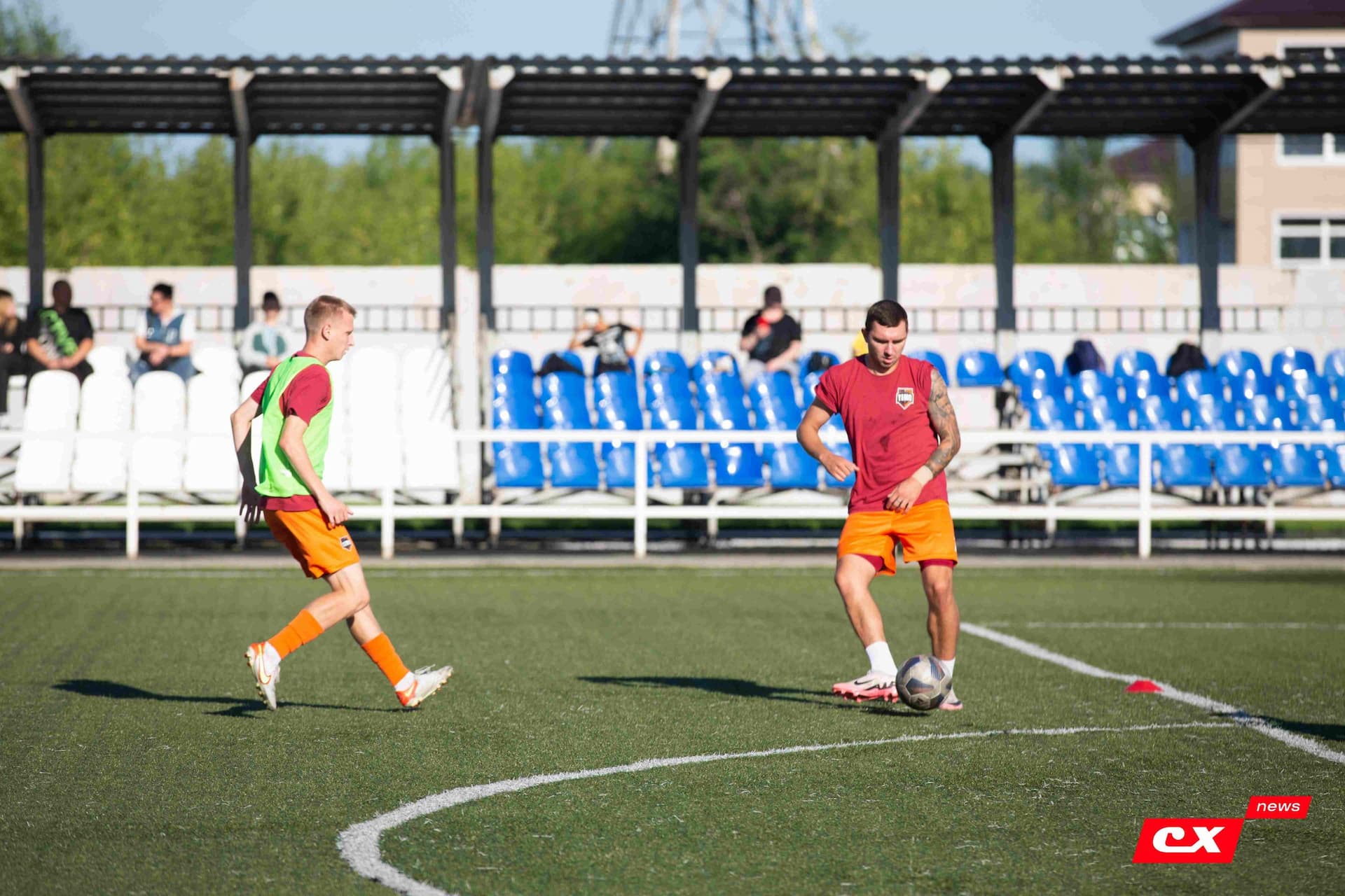 «Полимер» 0:1 «Темп». Третья лига. 16.08.2024. CX News — кадр 7