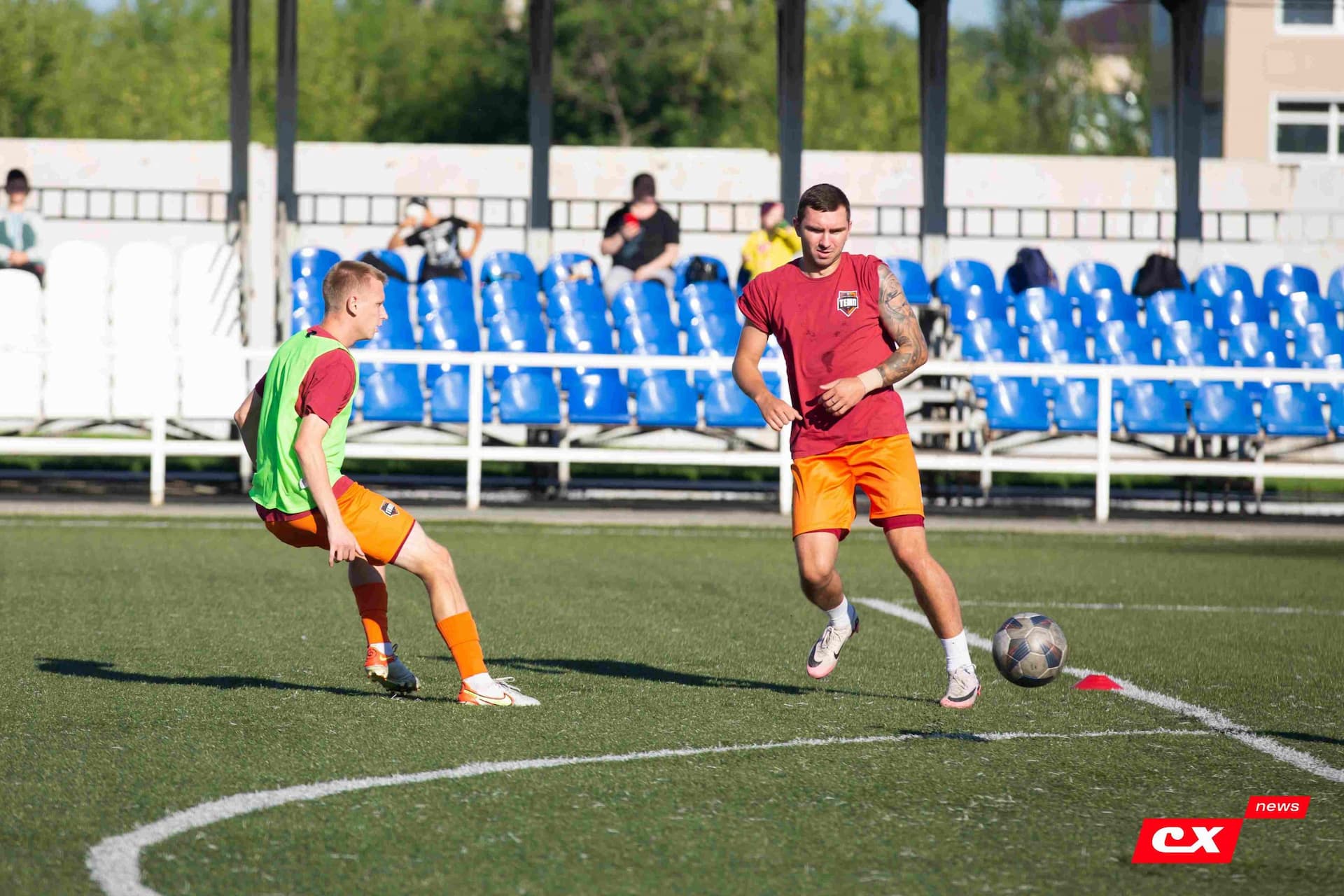 «Полимер» 0:1 «Темп». Третья лига. 16.08.2024. CX News — кадр 8