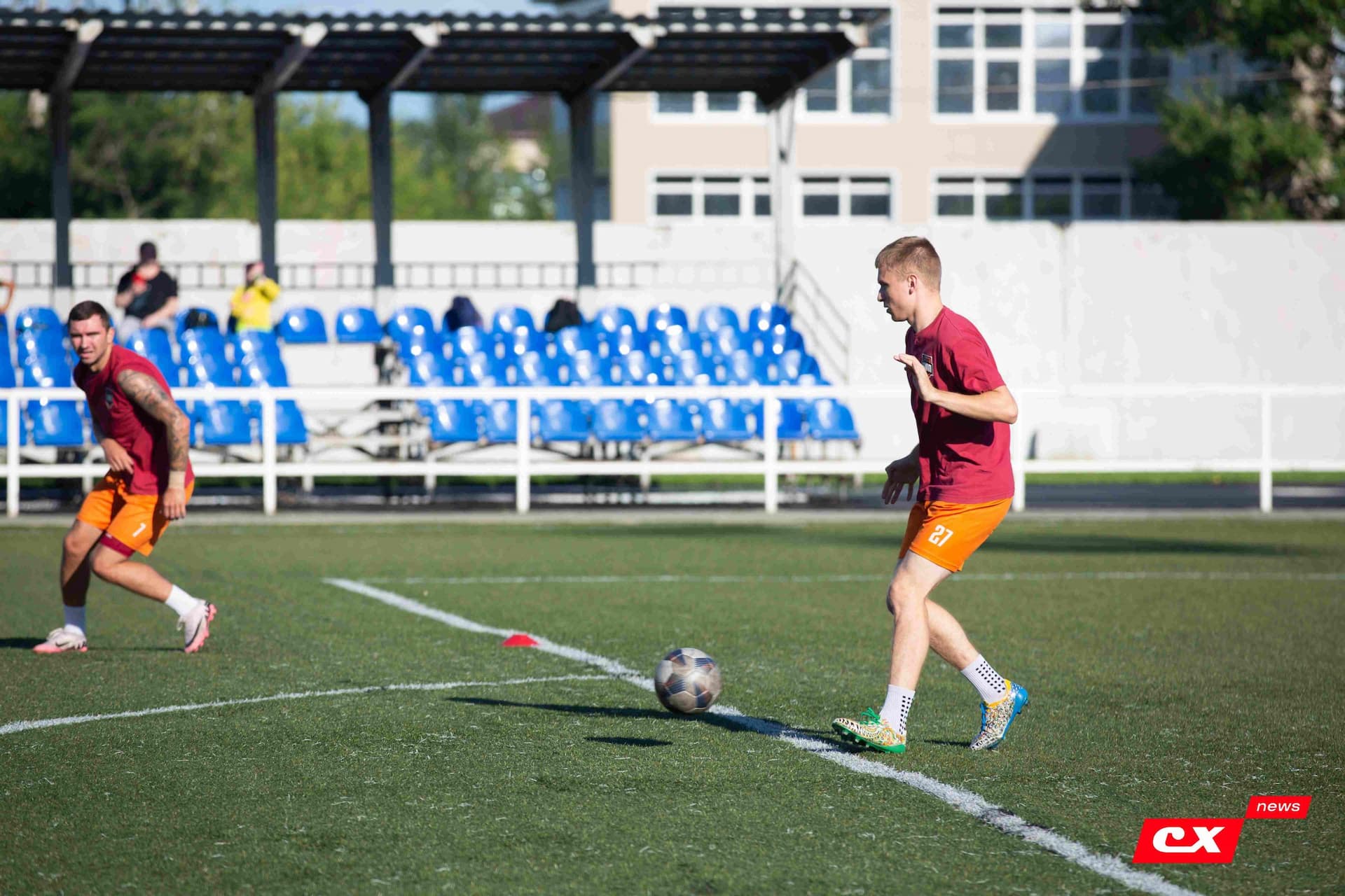 «Полимер» 0:1 «Темп». Третья лига. 16.08.2024. CX News — кадр 9