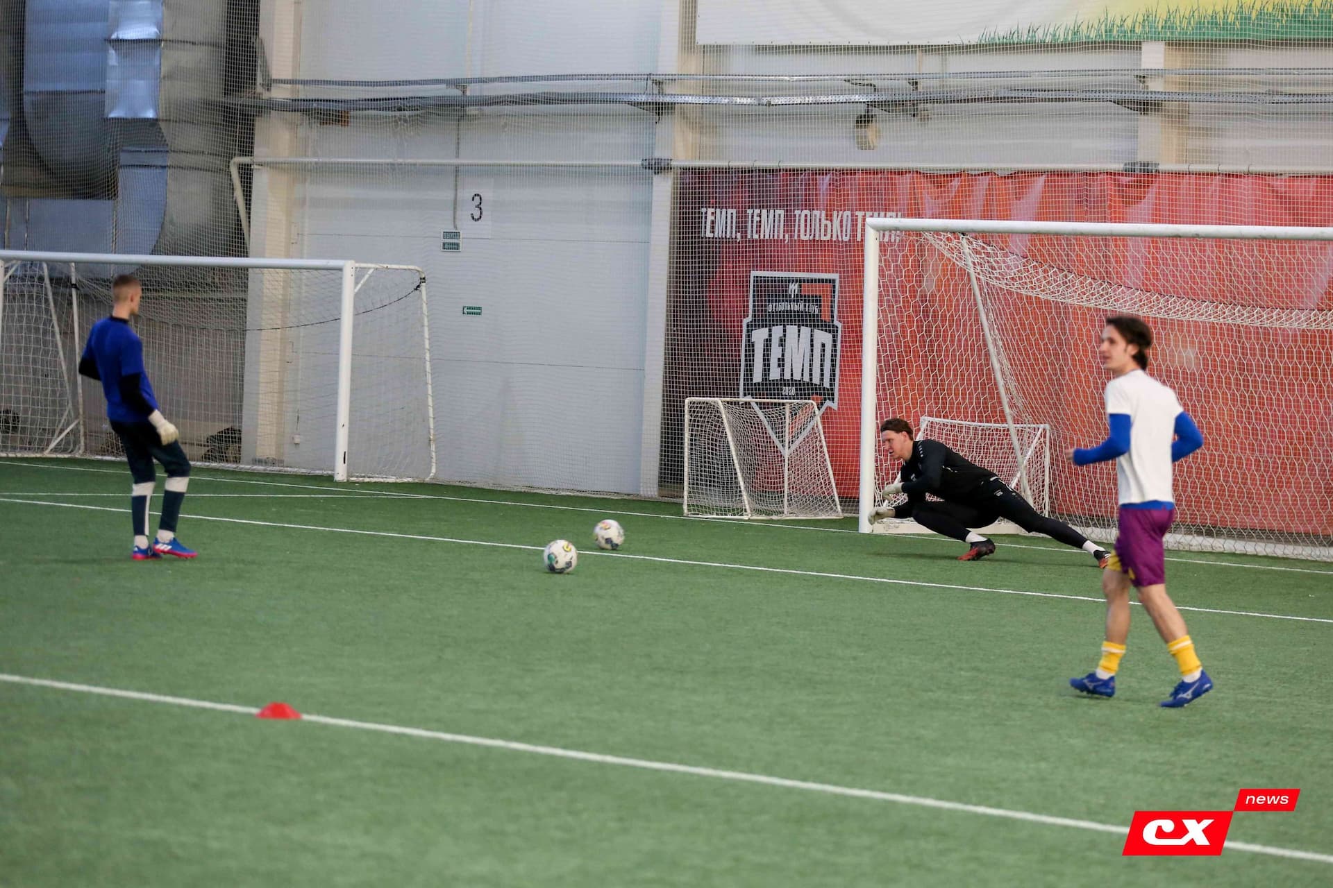 Сборная «Лиги .БРО» 2:2 (пен. 3-5) «Темп». MATCHDAY. 23.12.2023. CX News — кадр 18