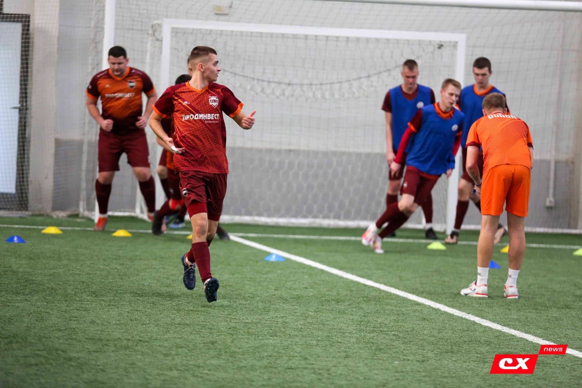Сборная «Лиги .БРО» 2:2 (пен. 3-5) «Темп». MATCHDAY. 23.12.2023. CX News — кадр 24