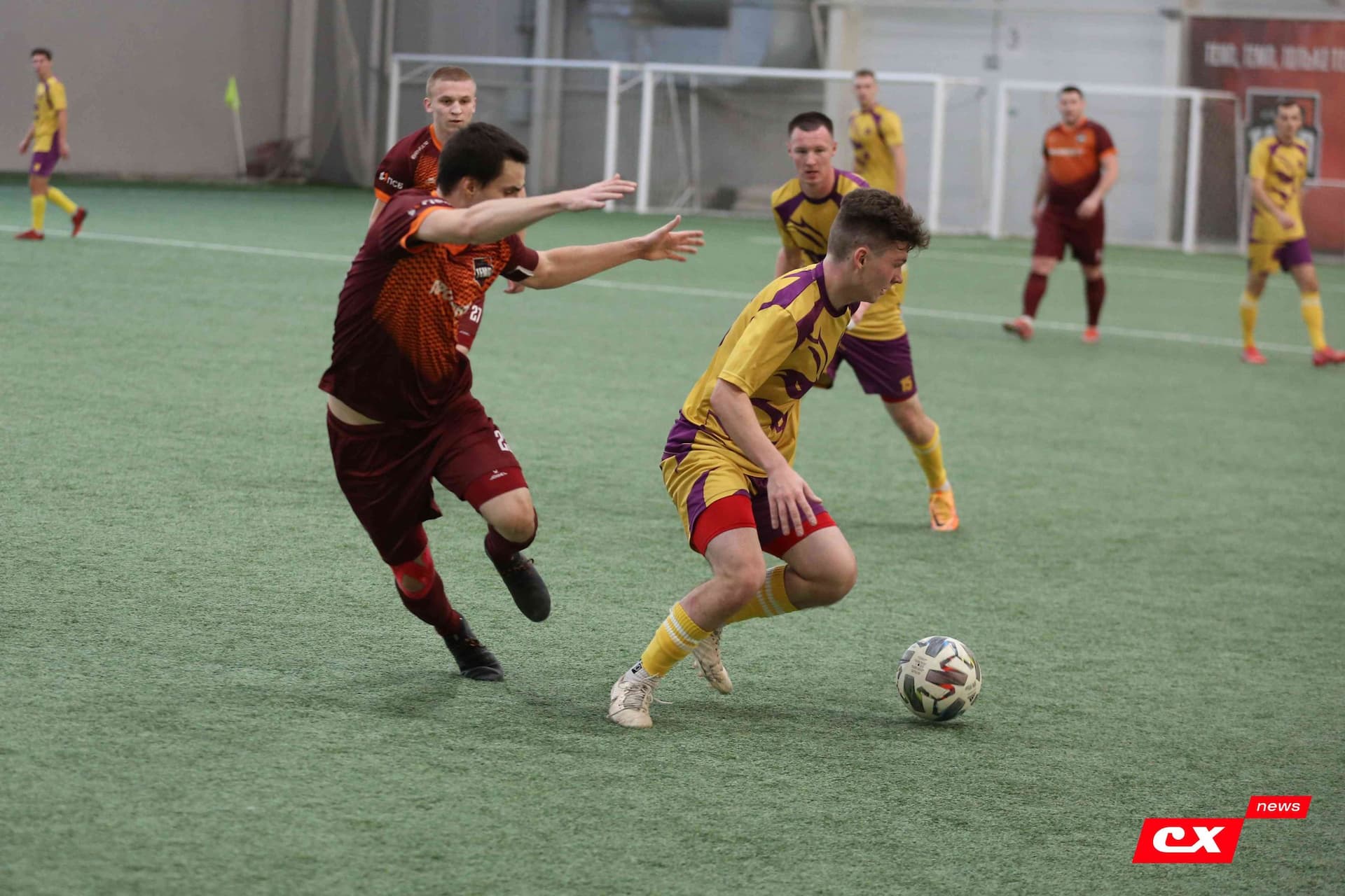 Сборная «Лиги .БРО» 2:2 (пен. 3-5) «Темп». MATCHDAY. 23.12.2023. CX News — кадр 86