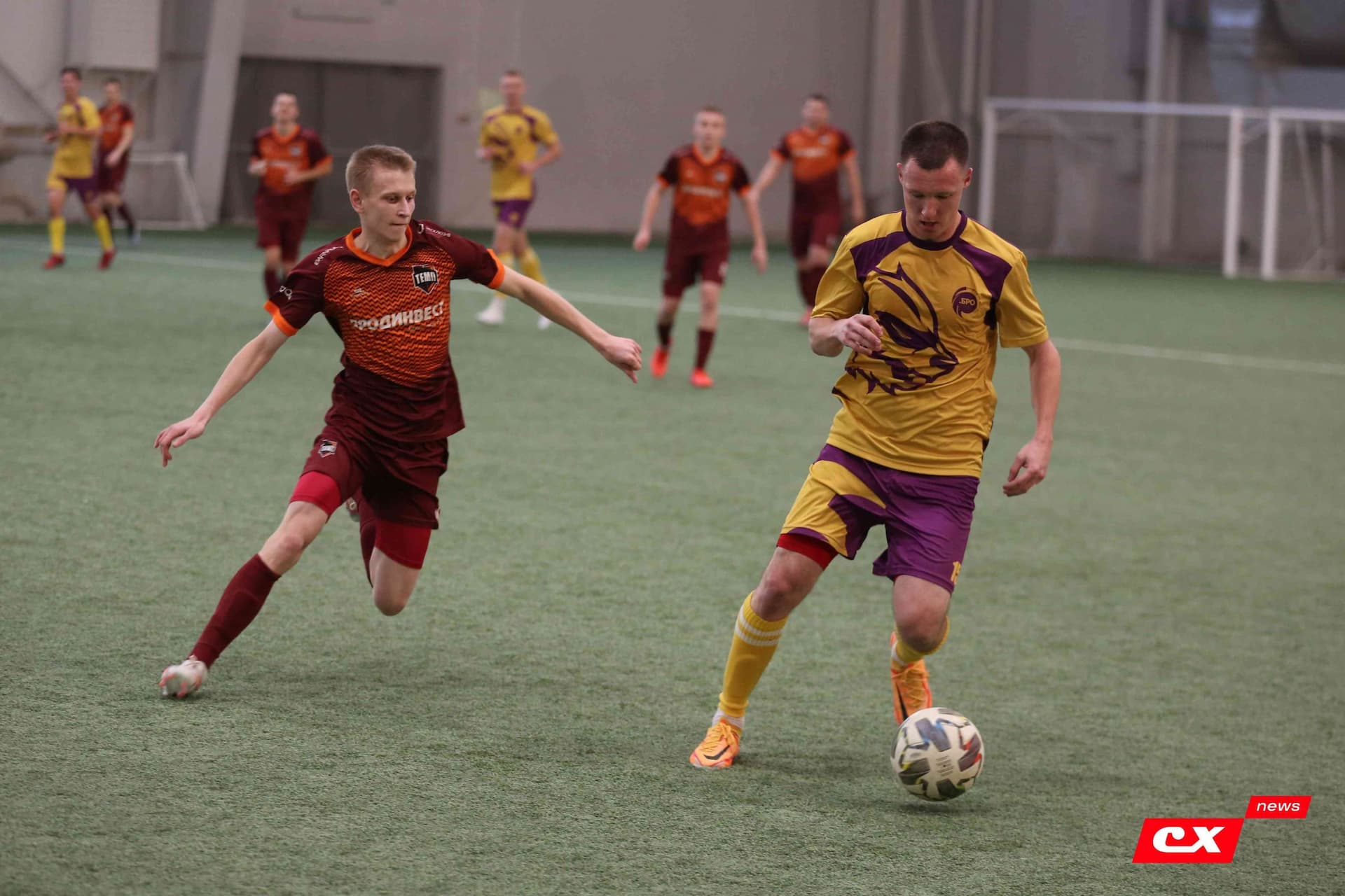 Сборная «Лиги .БРО» 2:2 (пен. 3-5) «Темп». MATCHDAY. 23.12.2023. CX News — кадр 87