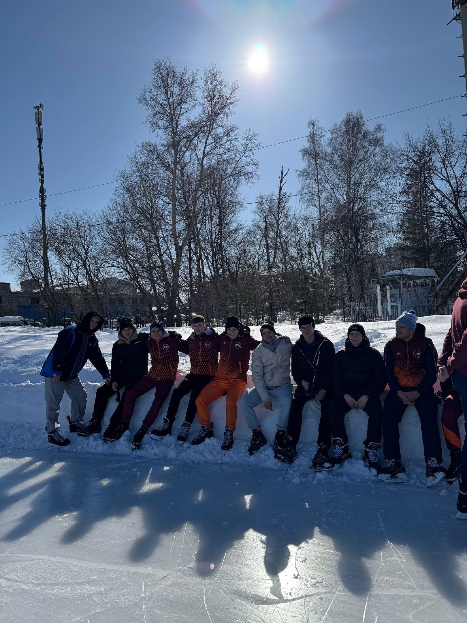 «Темп» на катке!