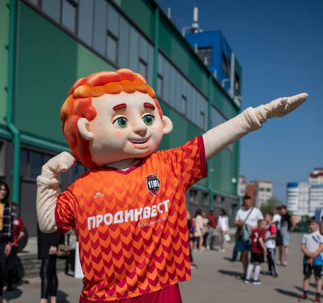 У НАС ПОЯВИЛСЯ МАСКОТ!
