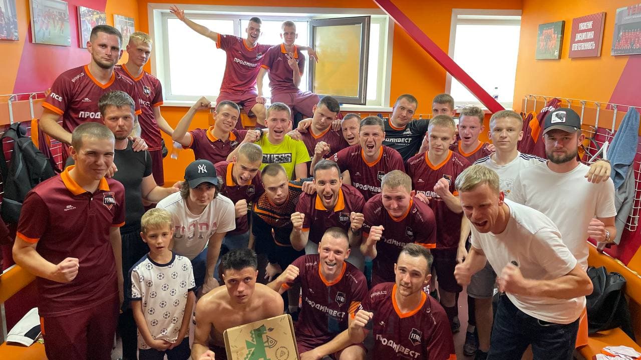 «Темп» победил в последнем домашнем матче первого круга!