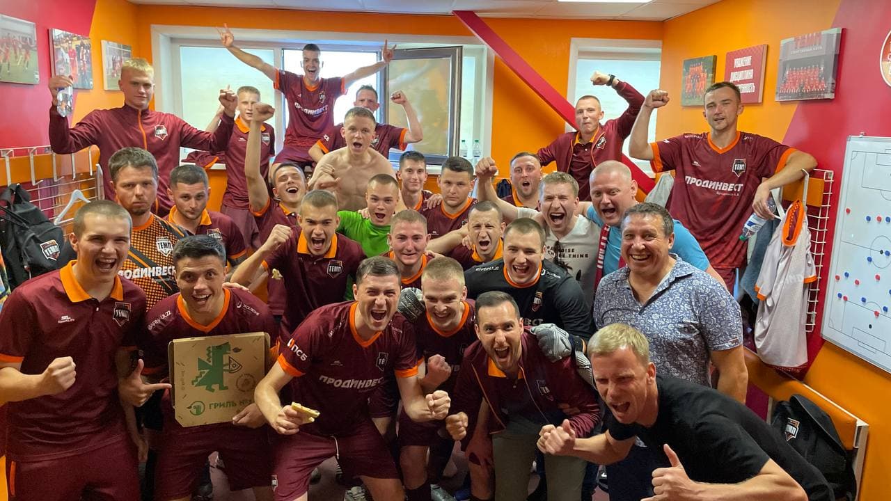 Тотальный разгром: «Темп» выиграл со счётом 9:2!